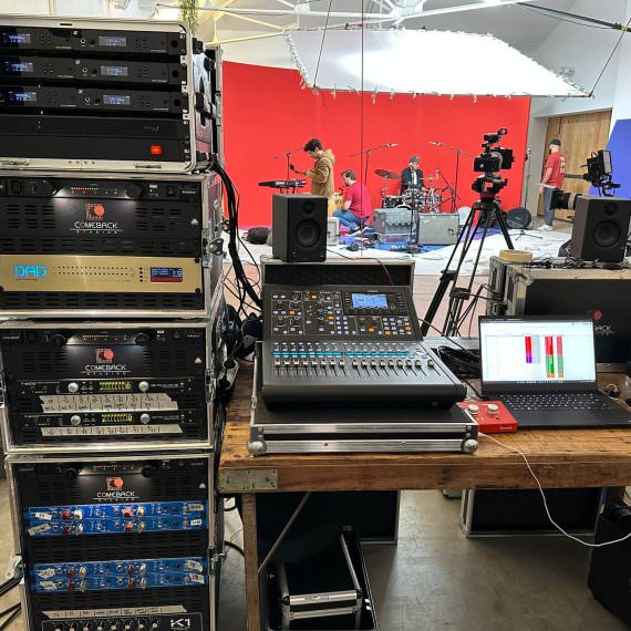 equipo de streaming